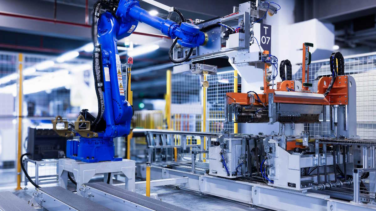 Teknologi otomasi dalam proses industri modern